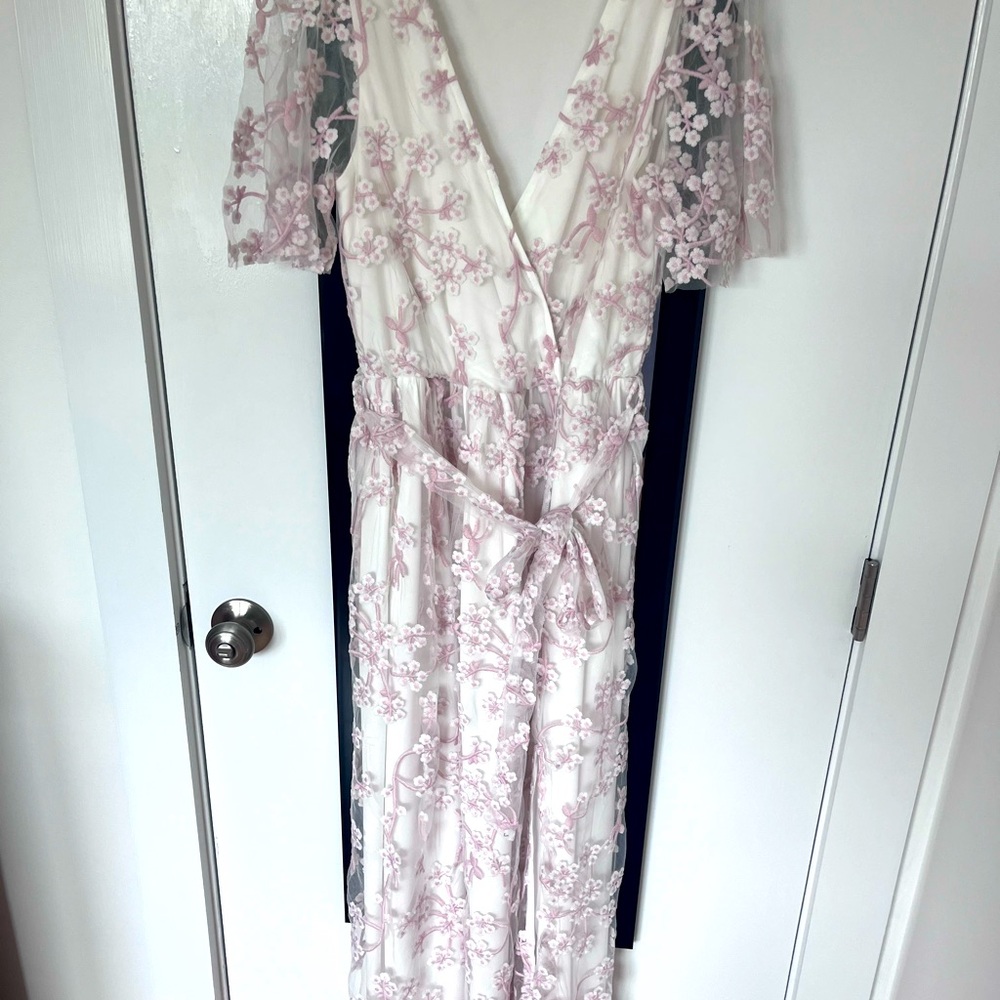 Baltic Born Marseille Embossed Maxi Dress